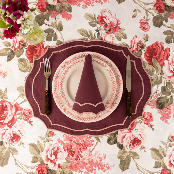 Pink Marble Starter Plate