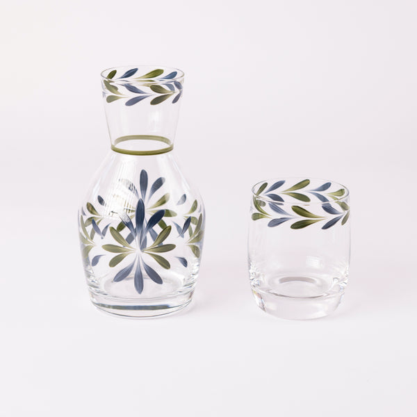 Mediterranean Carafe and Glass Set