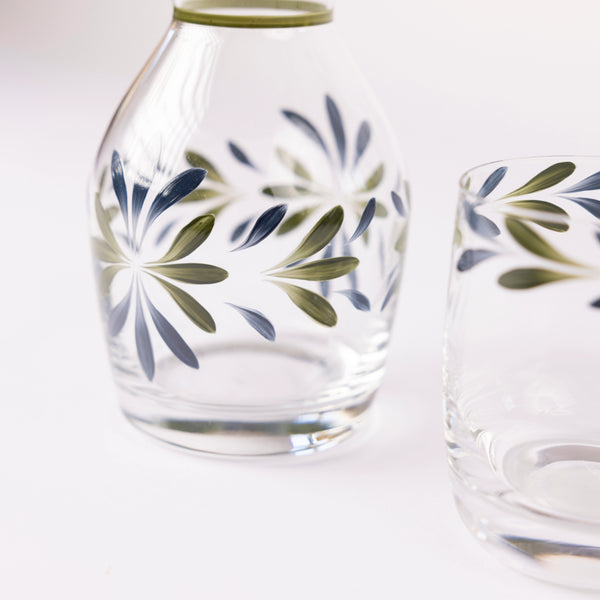 Mediterranean Carafe and Glass Set