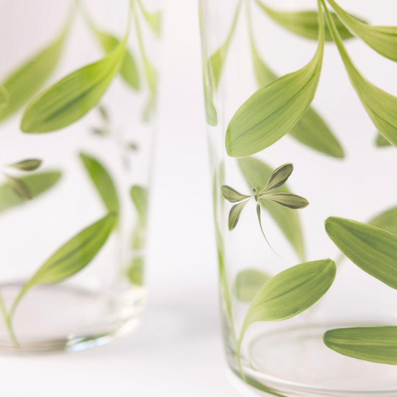 Mediterranean Mixed colour tumblers - set of six