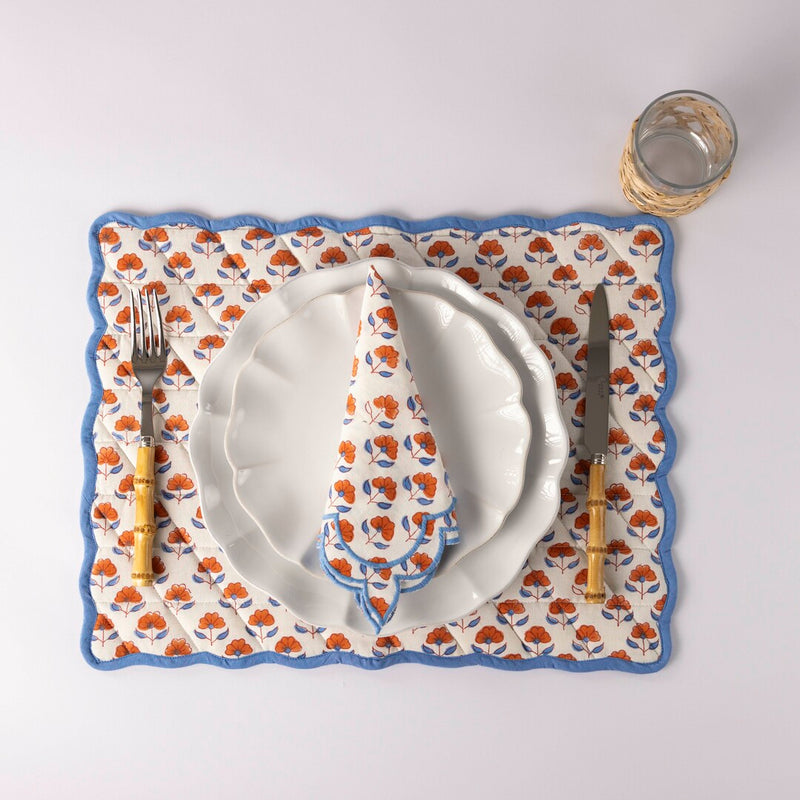 Anala Quilted Placemat - Set of Four