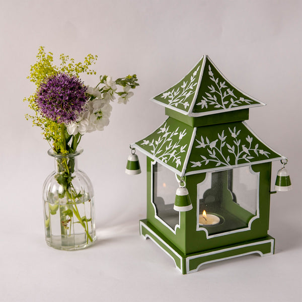 Pagoda Lantern - Floral