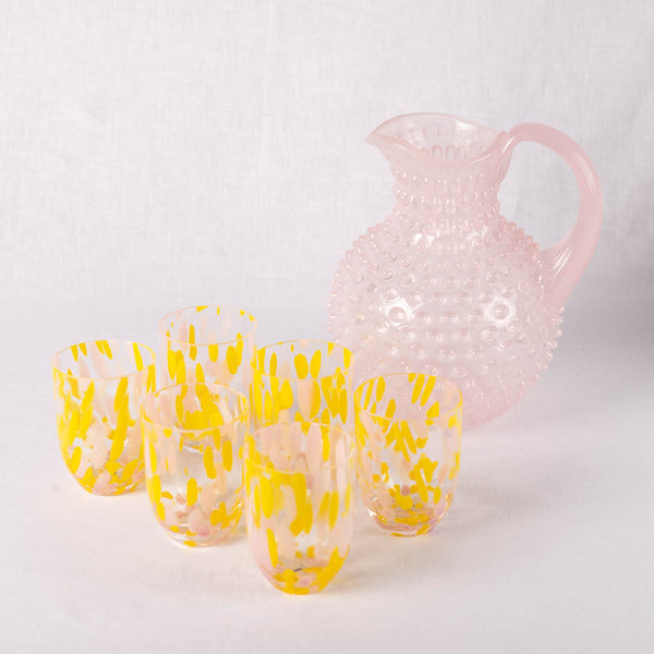 Canary Confettie Tumblers