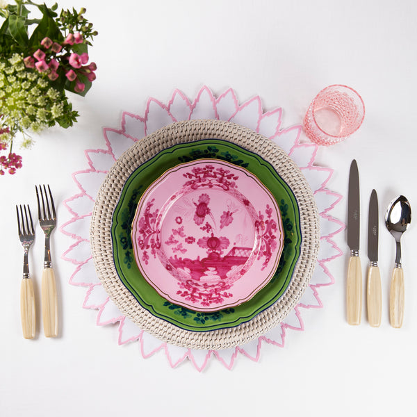 Set of Two Dinner Plates – Oriente Italiano Malachite