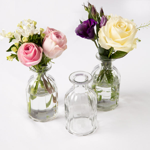 Ripple Flower Bottles - Set of Three