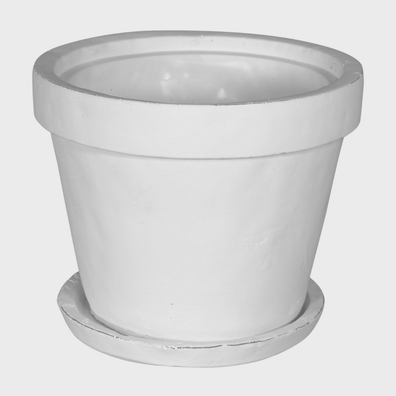 Birkdale White Stone Planter